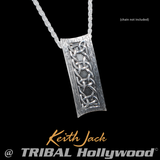 CELTIC KNOT PENDANT Sterling Silver Chain Pendant by Keith Jack