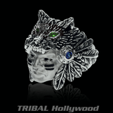 THE HUNTER RING Native American Warrior Mens Ring from Ecks