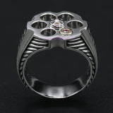 LAST CHANCE Revolver Ring for Men in Sterling Silver by Ecks