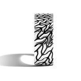 John Hardy Mens Radial Design Sun Rays Silver Band Ring 9mm Width Side View