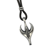 RAVEN SPEAR Tribal Symbol Adjustable Rubber Chain by BICO Australia
