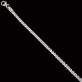 SHINY VENETIAN CHAIN Medium Width Silver Box Link Chain by Keith Jack