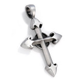 THE TEMPLAR KNIGHT Cross Necklace Pendant for Men