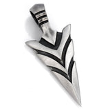 KHOSHUUCH ARROWHEAD Aim to Be Exceptional Mens Tribal Pendant by Bico