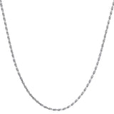 Tribal Hollywood ROPE Chain 3mm in Sterling Silver