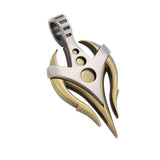 ALEXANDER BRASS And SILVER Dagger Mens Tribal Pendant by Bico