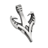 Bico Australia MANIAC GUNMETAL AND SILVER Dagger Mens Tribal Pendant