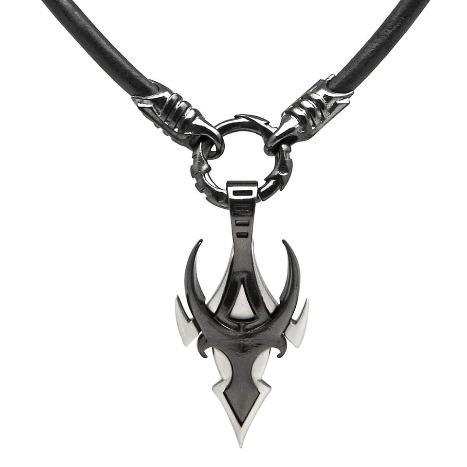 MASCHIO The Bull Pendant in Silver and Gunmetal | Tribal Hollywood