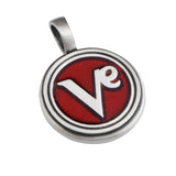 CAPRICORN Mens Color Zodiac Sign Pendant by Bico Australia - Red