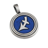 SAGITTARIUS Mens Color Zodiac Sign Pendant by Bico Australia - Blue