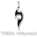 Bico Titik Calm Soul Mens Tribal Necklace Pendant Front View