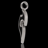 Bico Titik Calm Soul Mens Tribal Necklace Pendant Side View