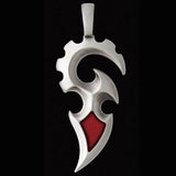The Sword Power and Protection Mens Necklace Pendant by Bico Front View