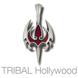 Aegis Protective Confidence Mens Necklace Pendant by Bico Front View