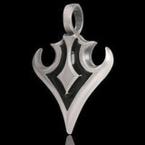 Arrow of Truth Clarity Mens Tribal Necklace Pendant by Bico Side View
