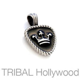 Royal Pick Color Guitar Pick Crown Necklace Pendant by Bico