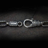 Konstantino Greek Rectangular Link Silver Mens Bracelet Clasp