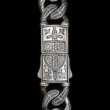 Konstantino Spartan Swords Sterling Silver Mens Bracelet Clasp