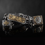 Konstantino Gold Maltese Cross Sterling Silver Mens Ring with Konstantino Gold and Silver Mens Jewelry