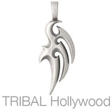 Storm Powerful Excitement Mens Necklace Pendant by Bico Front View