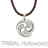 THE SOURCE on Leather Necklace