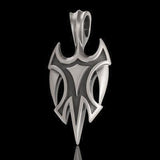 VIKING Silver Pendant Side View