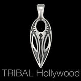 Missileer Determined Warrior Mens Necklace Pendant by Bico Front View