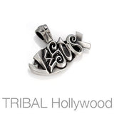 Ichthys Jesus Fish Symbol Mens Necklace Pendant by Bico