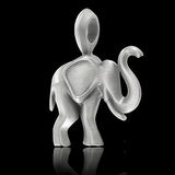 Lucky Elephant Mens Necklace Pendant by Bico Australia Side View