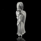 Guardian Angel Winged Necklace Pendant by Bico Australia Side View