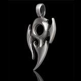 SUNRAY Tribal Symbol Necklace Pendant by BICO Australia Side View
