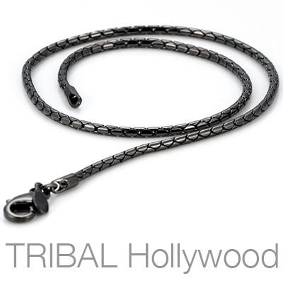 LUCKY STRIKE Gunmetal Black Chain | Tribal Hollywood