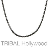 LUCKY STRIKE Gunmetal Black Chain Hanging View