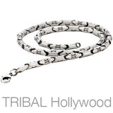 WATER STRIDER Link Chain Silver Necklace by Bico Australia | Tribal Hollywood