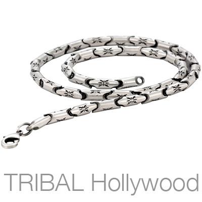 WATER STRIDER Link Chain Silver Necklace by Bico Australia | Tribal Hollywood