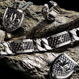 Hollis Bahringer French Quarter Fleur De Lis Steel Collection