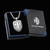 Hollis Bahringer French Quarter Fleur De Lis Steel Collection Box