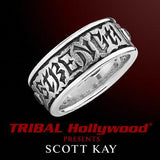 THE CODE Sterling Silver Ring for Men by Scott Kay