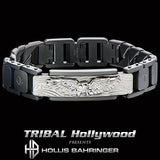 Hollis Bahringer Freedom Eagle 316L Steel Mens Bracelet