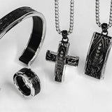 Hollis Bahringer Spade Collection Mens Black Steel