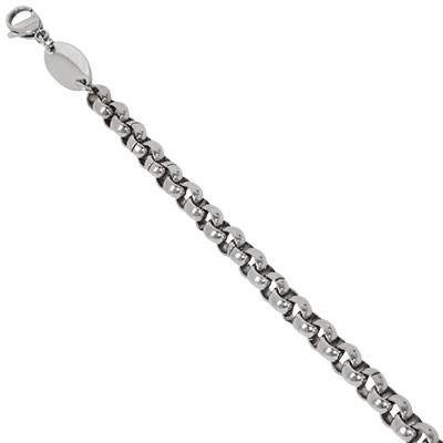 The COLONY Rolo Link Chain Stainless Steel Mens Necklace | Tribal Hollywood