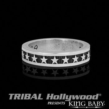 The STAR RING for Guys in Sterling Silver by King Baby