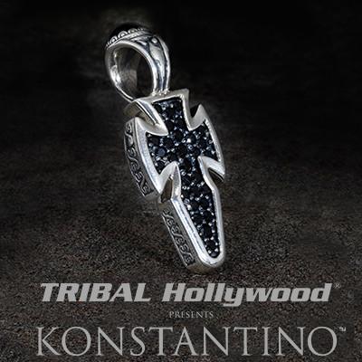 Konstantino X-Small Maltese Dagger Cross Necklace Pendant