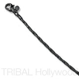 BODY ENGLISH Chain in Gunmetal Flat View