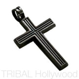 VEGAS ALL BLACK CROSS in Gunmetal 